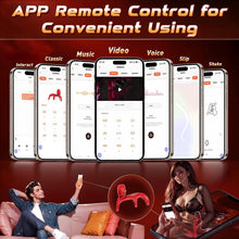 Load image into Gallery viewer, Vibrating Penis Ring Clitoral Vibratorwith 9 Vibration Modes App Remote Control
