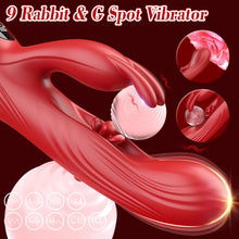 Load image into Gallery viewer, 3 In 1 Rabbit Flapping G Spot Vibrator