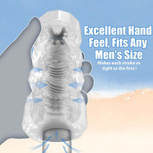 Load image into Gallery viewer, Manual Male Masturbation Realistic 3D Textured Stroker 5 Colors