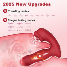 Load image into Gallery viewer, Mouth Licking Thrusting Wearable G spot Vibrator with App Control