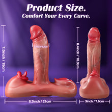 Load image into Gallery viewer, Cushion Style Realistic Dildo Thrusting Heating Sex Machine