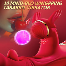 Load image into Gallery viewer, Angel 10 Tapping 7 Flapping Rabbit G Spot Vibrator