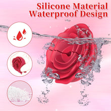 Load image into Gallery viewer, Rose Nipple Clamps Vibrator Sex Toys Remote Control Sex Toy