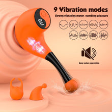 Load image into Gallery viewer, Pipe LED Screen Clit G-Spot Nipple Vibrator Sexual Pleasure Tool