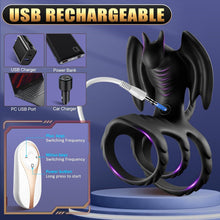 Load image into Gallery viewer, Penis Rings Dragon-Shape Male Sex Toys with 10 Vibration Modes