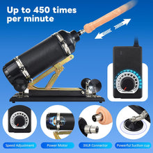 Load image into Gallery viewer, Automatic Sex Machine with 3.8inch Suction Cup Adapter and Dildo Attachments