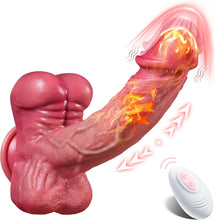 Load image into Gallery viewer, 5 In 1 Realistic Muscular Thrusting Rotation Dildo Wireless Control Vibrators With Suction Cup