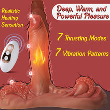 Load image into Gallery viewer, 4 in 1 Sit and Ride Monster Dildo Vibrator with Remote Control