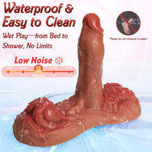 Load image into Gallery viewer, 4 in 1 Sit and Ride Monster Dildo Vibrator with Remote Control