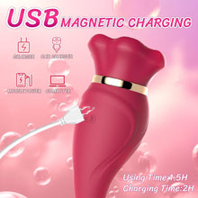 Load image into Gallery viewer, Big Mouth rotating tongue suction Vibrator G Spot Dildo Sex Toys for Women