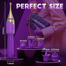Load image into Gallery viewer, 2 In 1 Mini Wand G Spot Vibrator