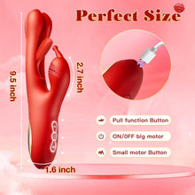 Load image into Gallery viewer, 3 IN 1 Rabbit Flapping G Spot Clitoral stimulation Vibrator