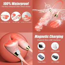 Load image into Gallery viewer, Mushroom 2 Pro Clit Nipple Vibration G Spot Thrusting Vibrator