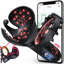 Load image into Gallery viewer, 3 In 1 Vibrating Adjustable Penis Ring Vibrator