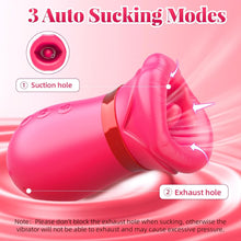 Load image into Gallery viewer, Big Mouth 5 In 1 Mouth Suction Clitoris Thrusting G-spot Vibrator