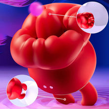 Load image into Gallery viewer, Big Mouth 2 In 1 Tongue Vibrator Clitoral Vibrator with 10 Tongue Licking Vibrating Modes