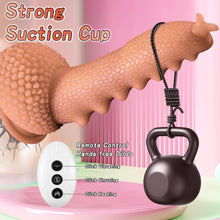 Load image into Gallery viewer, 9.06in Thrusting Monster Snail Dildo Vibrator with 3 Thrusting &amp; 9 Vibrating Modes