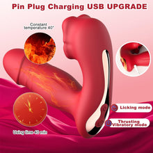 Load image into Gallery viewer, Mouth Licking Thrusting Wearable G spot Vibrator with App Control