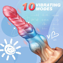 Load image into Gallery viewer, 10.23In  Monster Dildo Huge Dildo Thick Anal Dildo With Thrusting &amp; Viration