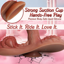 Load image into Gallery viewer, 4 in 1 Sit and Ride Monster Dildo Vibrator with Remote Control