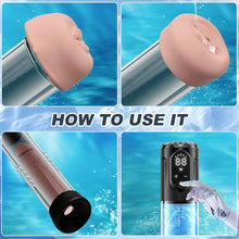 Load image into Gallery viewer, 5 Suction 5 Pressure Penis Pump Male Sex Stroker