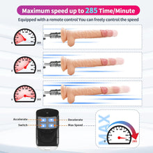 Load image into Gallery viewer, 2-In-1 Handheld Automatic Thrusting Sex Machine Sm remote control Sex Toy