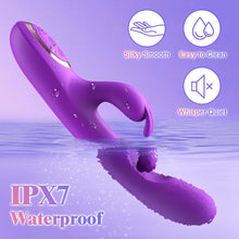 Load image into Gallery viewer, 3 In 1 Rabbit Vibrator 360°Rotation Clitoral G Spot Stimulator