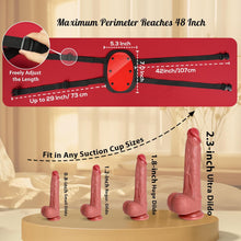Load image into Gallery viewer, Strap On Harness Dildo Holder for Chair Swing Pillow Sofa Cushion