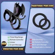 Load image into Gallery viewer, Penis Rings Dragon-Shape Male Sex Toys with 10 Vibration Modes