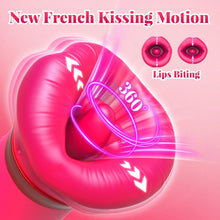 Load image into Gallery viewer, Big Mouth 5 In 1 Mouth Suction Clitoris Thrusting G-spot Vibrator
