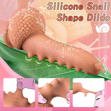 Load image into Gallery viewer, 9.06in Thrusting Monster Snail Dildo Vibrator with 3 Thrusting &amp; 9 Vibrating Modes