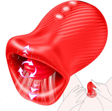 Load image into Gallery viewer, Omysky Rose Muncher - Mouth Biting Tongue Licker Clitoral Vibrator