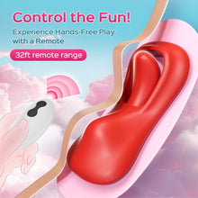 Load image into Gallery viewer, Tongue Wearable Clitoral Stimulation Vibrator with Remote &amp; APP Control