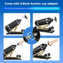Load image into Gallery viewer, Automatic Sex Machine with 3.8inch Suction Cup Adapter and Dildo Attachments