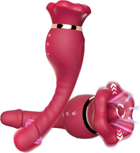 Load image into Gallery viewer, Big Mouth rotating tongue suction Vibrator G Spot Dildo Sex Toys for Women