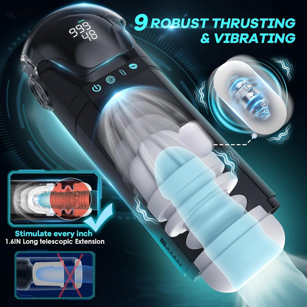Armor 3 In 1 Auto Suction Thrusting Vibration Male Storker