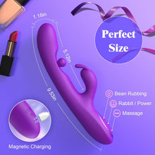 Load image into Gallery viewer, 3 In 1 Rabbit Vibrator 360°Rotation Clitoral G Spot Stimulator