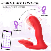 Load image into Gallery viewer, Remote Control Silicone Vibrator 10 Vibration Heating Prostate Massager