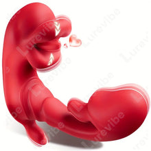 Load image into Gallery viewer, Rose Muncher Biting Mouth Wearable G Spot Vibrator