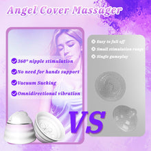 Load image into Gallery viewer, Angel 5 Vacuum Suction 10 Vibration Breast Massagers With Remote