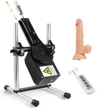 Load image into Gallery viewer, Silent sex machine 70W powerful 7cm adjustable premium thrust dildo machine 3 attachments