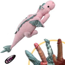 Load image into Gallery viewer, Plush Dildo Machine Thrusting Licking Dildo Machine Sex Toy With Remote Control