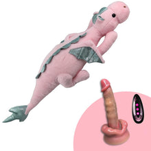 Load image into Gallery viewer, Plush Dildo Machine Thrusting Licking Dildo Machine Sex Toy With Remote Control