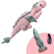 Load image into Gallery viewer, Plush Dildo Machine Thrusting Licking Dildo Machine Sex Toy With Remote Control