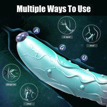 Load image into Gallery viewer, AIMITEX Rose Silicone Dildo Anal Plug Alien Cute Penis