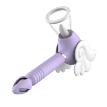 Load image into Gallery viewer, Magic Wand 4 in 1 Vacuum Suction Thrusting Clitoral G-spot Vibrator