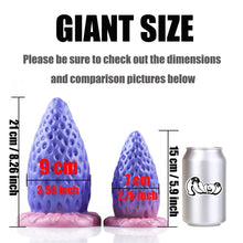 Load image into Gallery viewer, AIMITEX Super Large Strawberry Silicone Butt Plug Anal Sex Toy