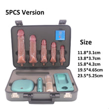 Load image into Gallery viewer, Auto Thrusting Vibration dildo Sex Machine Set With Storage Box