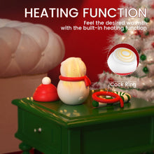 Load image into Gallery viewer, Christmas Snowman Sexual Stimulator 3 Speed And 2 Frequency Vibration Modes Semen Locking Functions
