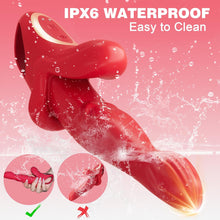 Load image into Gallery viewer, Alice 3 In 1 Thrusting Vibrating Rabbit G Spot Vibrator
